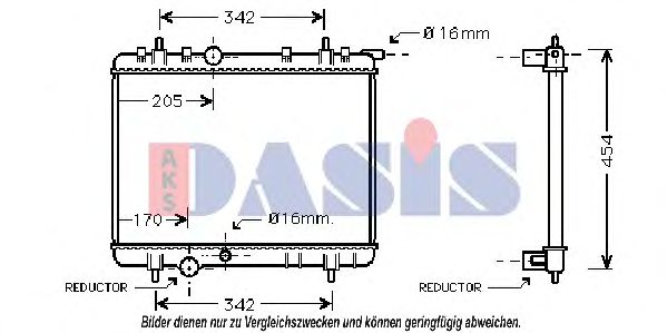 820099N evaporator,aer conditionat AKS DASIS 