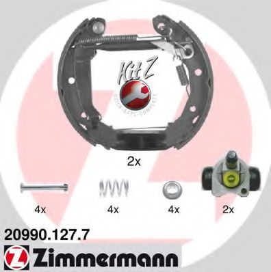 20990.127.7 Set saboti frana ZIMMERMANN 