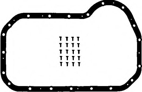 E30584-00 set garnituri, baie ulei GLASER 