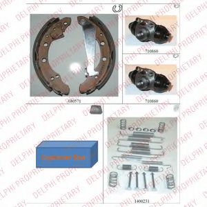 1059 Set saboti frana DELPHI 