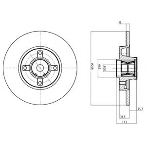 Disc frana