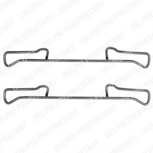 Set accesorii, placute frana