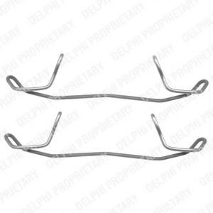 Set accesorii, placute frana