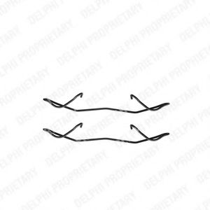 Set accesorii, placute frana