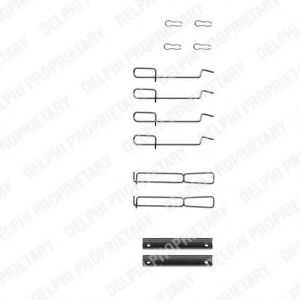 Set accesorii, placute frana