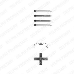 Set accesorii, placute frana