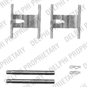 Set accesorii, placute frana