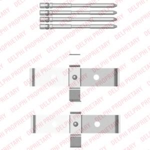 Set accesorii, placute frana