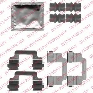 Set accesorii, placute frana
