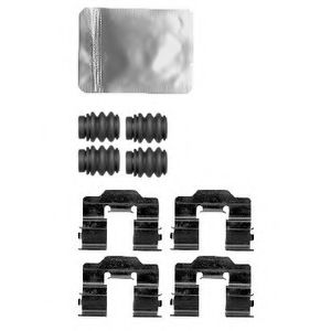 LX0581 Set accesorii, placute frana DELPHI 