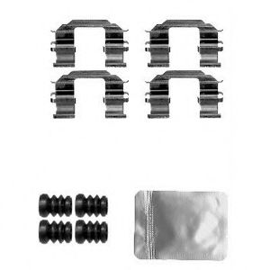 LX0608 Set accesorii, placute frana DELPHI 