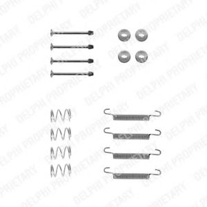 set accesorii, saboti frana parcare