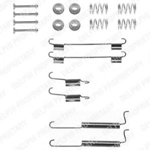 LY1292 Set accesorii, sabot de frana DELPHI 