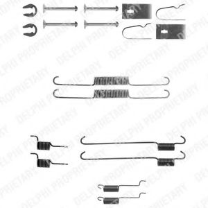 Set accesorii, sabot de frana
