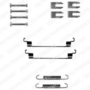 Set accesorii, sabot de frana