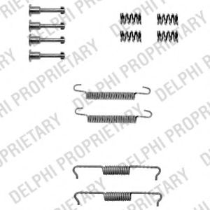 LY1330 set accesorii, saboti frana parcare DELPHI 