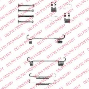 LY1344 set accesorii, saboti frana parcare DELPHI 