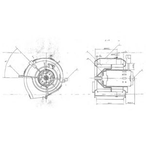TSP0545028 Ventilator, habitaclu DELPHI 