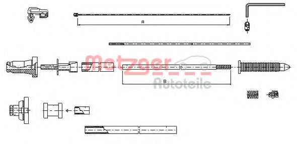 Cablu acceleratie