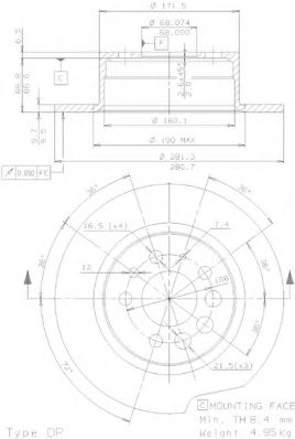 Disc frana