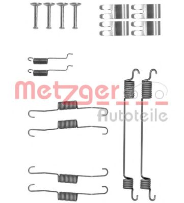 105-0030 Set accesorii, sabot de frana METZGER 