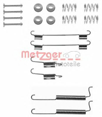 105-0795 Set accesorii, sabot de frana METZGER 