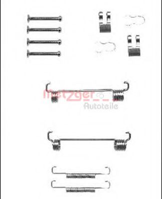 105-0851 set accesorii, saboti frana parcare METZGER 