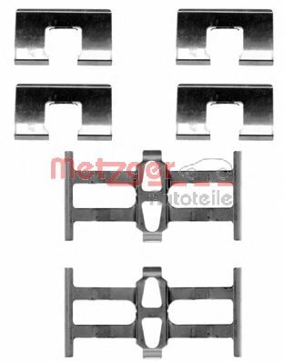 Set accesorii, placute frana