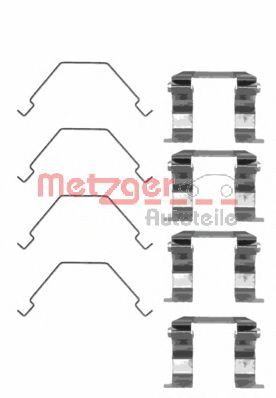 Set accesorii, placute frana