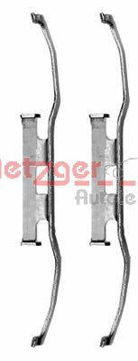 109-1213 Set accesorii, placute frana METZGER 