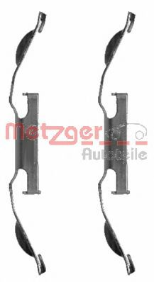 109-1221 Set accesorii, placute frana METZGER 