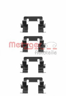 Set accesorii, placute frana