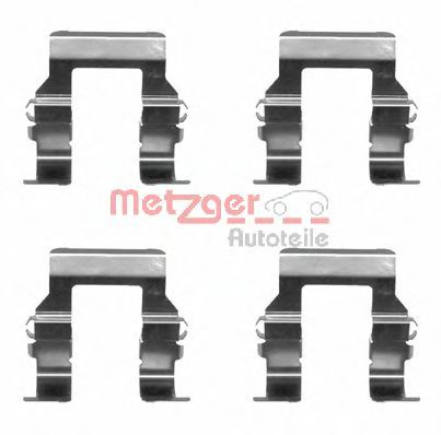 Set accesorii, placute frana