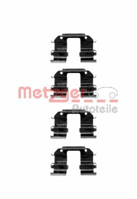 Set accesorii, placute frana