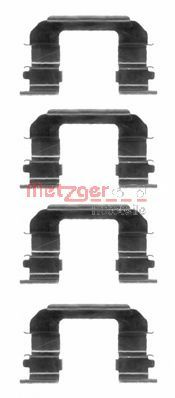 Set accesorii, placute frana