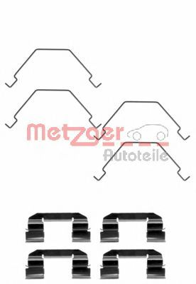 Set accesorii, placute frana
