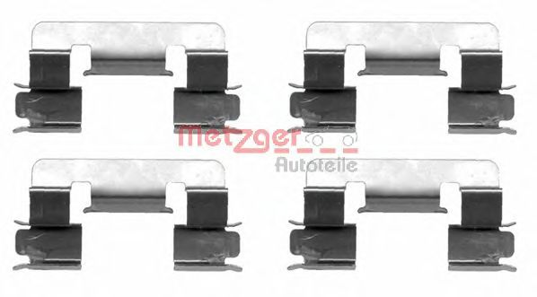 Set accesorii, placute frana