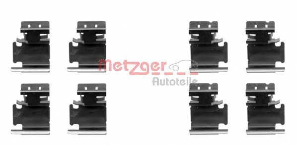 Set accesorii, placute frana