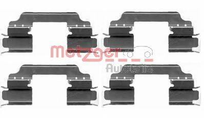 Set accesorii, placute frana
