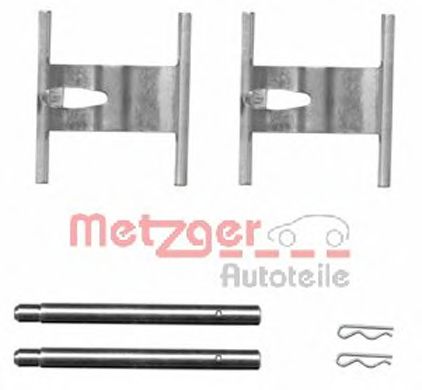 Set accesorii, placute frana