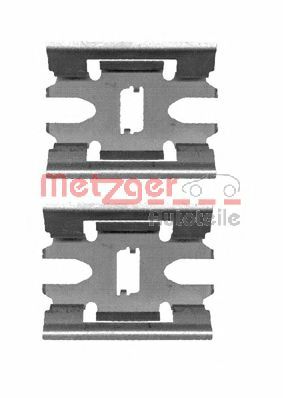 Set accesorii, placute frana