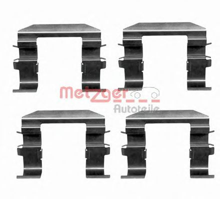 Set accesorii, placute frana