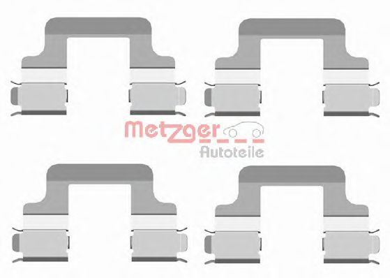 Set accesorii, placute frana
