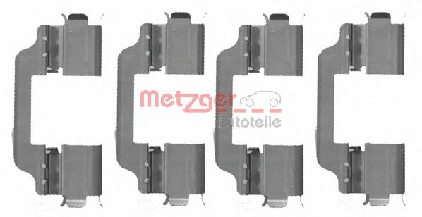 Set accesorii, placute frana