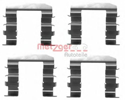 Set accesorii, placute frana