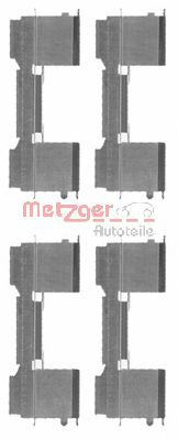 Set accesorii, placute frana