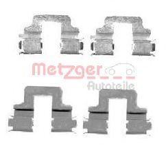 Set accesorii, placute frana