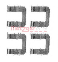 Set accesorii, placute frana