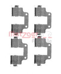 Set accesorii, placute frana