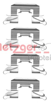 Set accesorii, placute frana